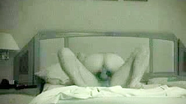 Ride 'Em Cowgirl! Hidden Cam Catches Amateur Moaning Orgasms