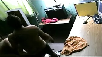 MILF Swallows Cum in Hidden Cam Amateur BBW Sex