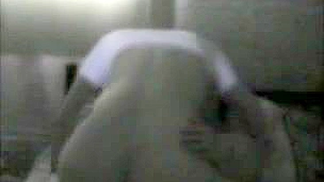 Spy on This! Amateur Cowgirl Rides with Big Ass and Moans in Hidden Cam Porn