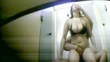 Spying on Chubby Brunettes with Big Butts - Hidden Cam Homemade Porn