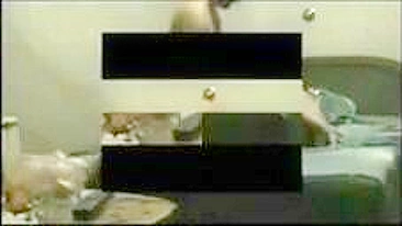 Spy on Amateur Threesome Hidden Cam Double Penetration