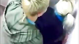 Exposed! Amateur Party Sluts Fucking in Public Toilet Compilation