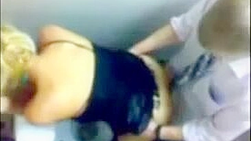 Exposed! Amateur Party Sluts Fucking in Public Toilet Compilation