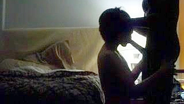 Brunette Caught Cheating with Big Dick on Hidden Cam