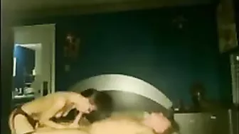 Spy on Skinny Brunette Cowgirl Hidden Cam Doggy Fuck