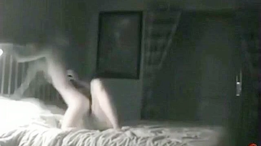 Rough Amateur Cowgirl Fucks Tiny Teen on Hidden Cam