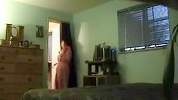 Spying Wife Secret Affair with Plumber Caught on Hidden Cam