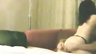 Sneaky Asian Wife Secret Cowgirl Ride with Hidden Cam