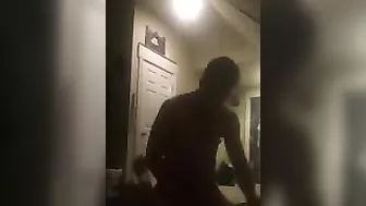 Spying on College Teens' Doggy Style Amateur Sex