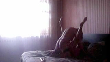 Amateur Lesbians' Hidden Cam Strapon Orgasm