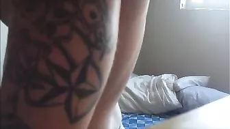 Amateur Asian Fucks Big Cock Bodybuilder in Hidden Cam Doggy Style