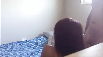 Amateur Asian Fucks Big Cock Bodybuilder in Hidden Cam Doggy Style