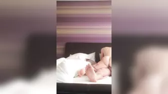 MILF Rides Good Dick on Hidden Cam! Amateur Mom Homemade Cowgirl