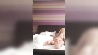 MILF Rides Good Dick on Hidden Cam! Amateur Mom Homemade Cowgirl