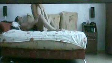 Spy on Me - Hidden Cam Amateur Brunette Booty Call with Oral Sex and Stockings