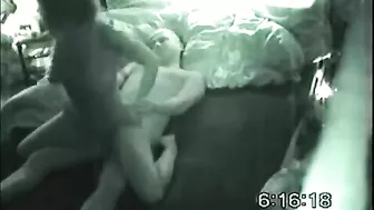 Petite Brunette Hidden Cam Orgasm with Teen Boyfriend