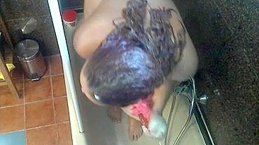 Massive BBW Masturbates with Hidden Cam & Cums like Crazy!