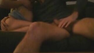 Naughty Nancy Hidden Cam Sofa Fuck