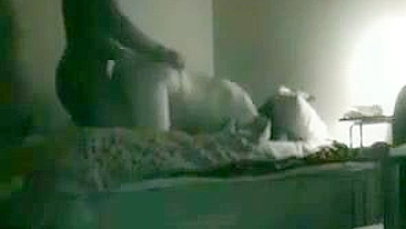 Sexy Wife Hidden Cam Orgasm with Interracial Fling