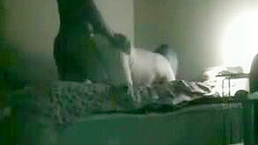 Sexy Wife Hidden Cam Orgasm with Interracial Fling