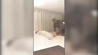 Spy on Hidden Cam Chubby Blonde Interracial Amateur Porn with Big Black Cocks and BBC