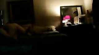 Spy on Cheating MILF Hidden Cam Sex with Amateur Hubby