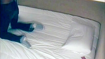 Blonde Bombshells' Hidden Cam Fuck Fest