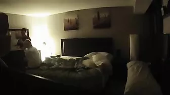 Blonde Babe Hidden Cam Booty Call with Big Ass and Cum Swallow