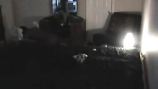 Interracial Hidden Cam Threesome with Big Black Cocks