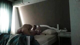 MILF Cougar Hidden Cam Blowjob with Younger Guy