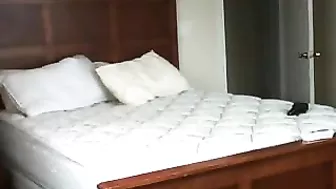 Spying on Chubby BBW Sister Cheating Doggy Style on Hidden Cam