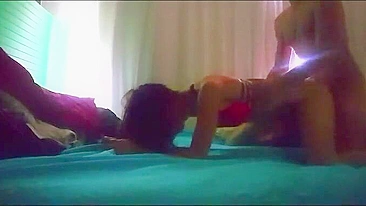 Petite Brunette Hidden Cam Orgasm