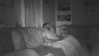 Wife First Time Sharing with Stranger on Hidden Cam