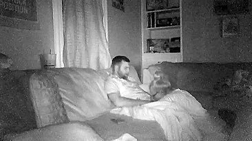 Wife First Time Sharing with Stranger on Hidden Cam