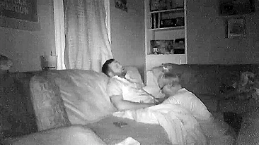 Wife First Time Sharing with Stranger on Hidden Cam