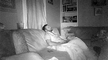 Wife First Time Sharing with Stranger on Hidden Cam