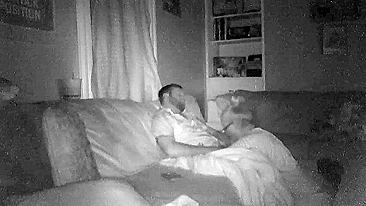 Wife First Time Sharing with Stranger on Hidden Cam