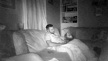 Wife First Time Sharing with Stranger on Hidden Cam