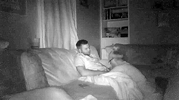 Wife First Time Sharing with Stranger on Hidden Cam