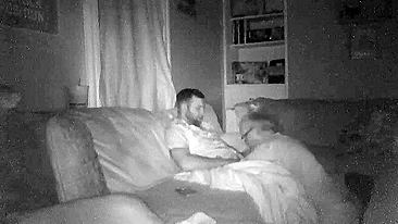 Wife First Time Sharing with Stranger on Hidden Cam