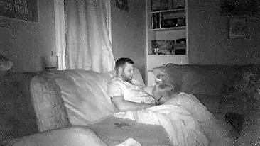 Wife First Time Sharing with Stranger on Hidden Cam