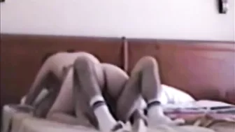 MILF Rides Cowgirl with Hidden Cam, Moans & Orgasms on Amateur Homemade Video