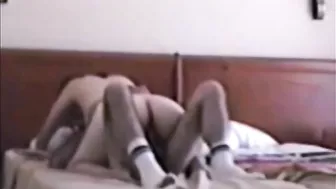 MILF Rides Cowgirl with Hidden Cam, Moans & Orgasms on Amateur Homemade Video