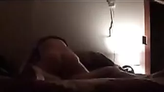 Brunette Cowgirl Hidden Cam Orgasm - Real Homemade Amateur Riding Cock