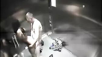 Exposed! Amateur Couple Public Doggy Style Fuck in Elevator Caught on Hidden Cam