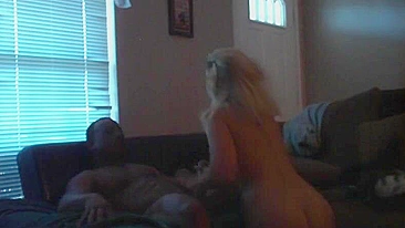 Interracial Cheating Exposed - Blonde Amateur Gets Banged by Big Black Cock on Hidden Cam