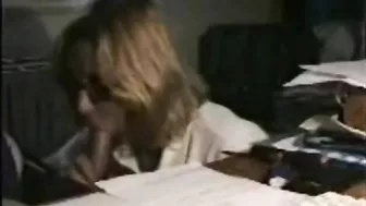 MILF Principal Hidden Cam Blowjob & Swallow