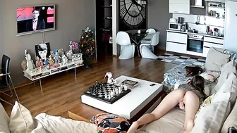 College Brunette Hidden Cam Orgasm