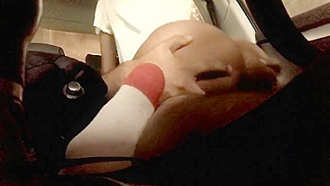 Ride My Cock with Shanny in the Car - Hidden Cam Amateur Ebony Fuck