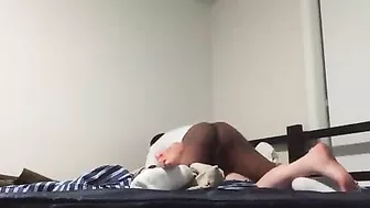 Amateur Cowgirl Rides Big Black Cock in Hidden Cam Orgy